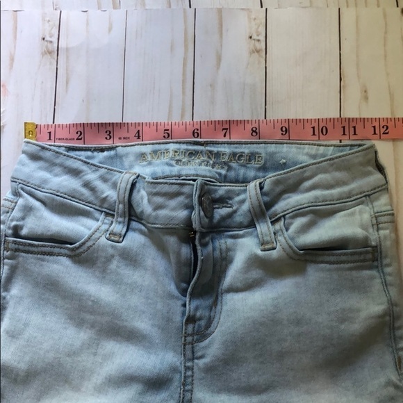 American Eagle light wash jegging size 0 - Picture 8 of 10